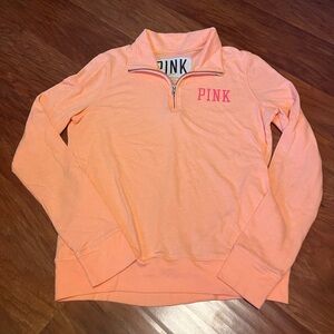 VS PINK quarter zip